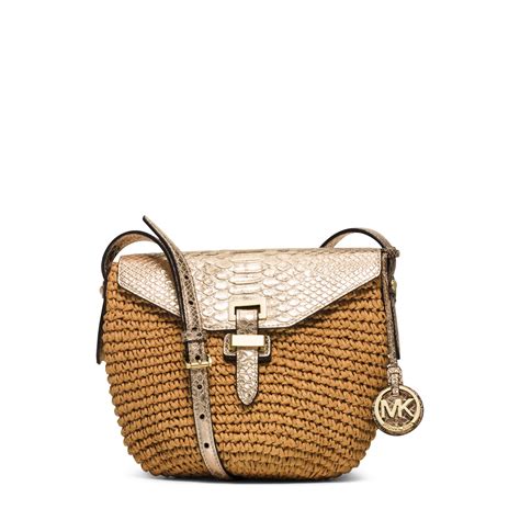 michael kors straw bag naomi|Michael kors naomi handbag + FREE SHIPPING .